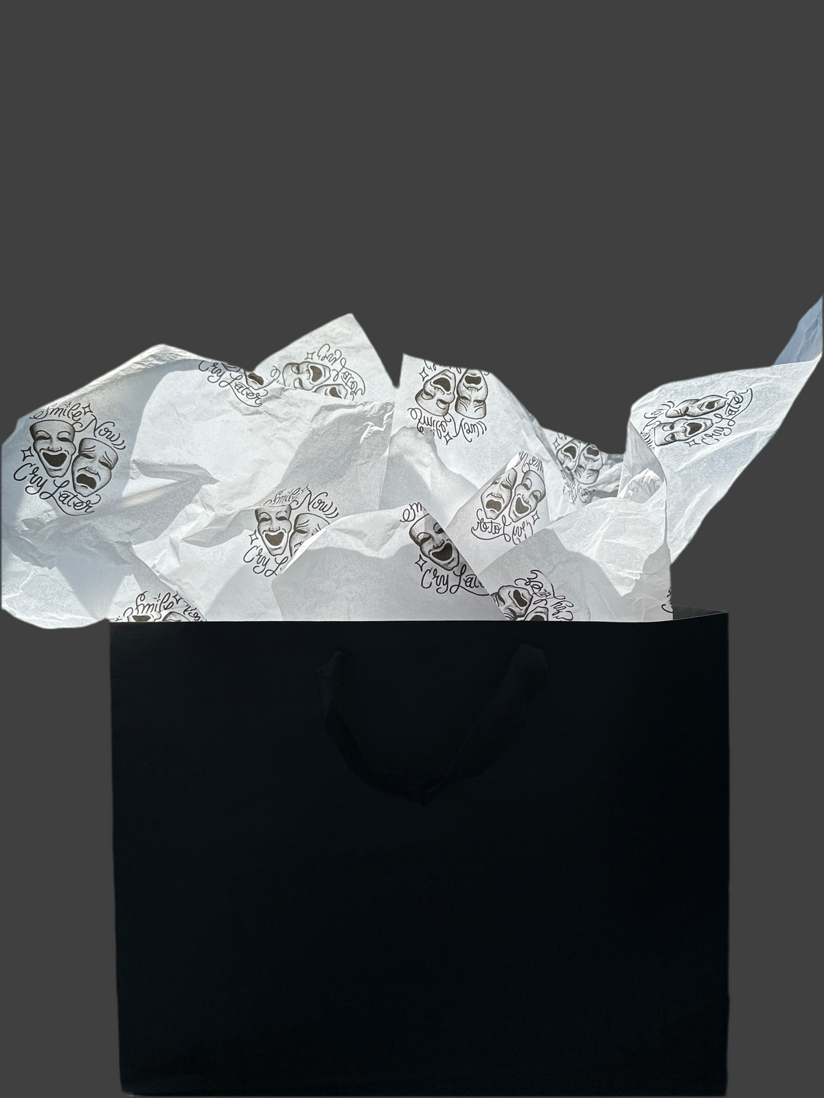 Smile Now Later Gift wrap paper Tissue - Chicano Spot