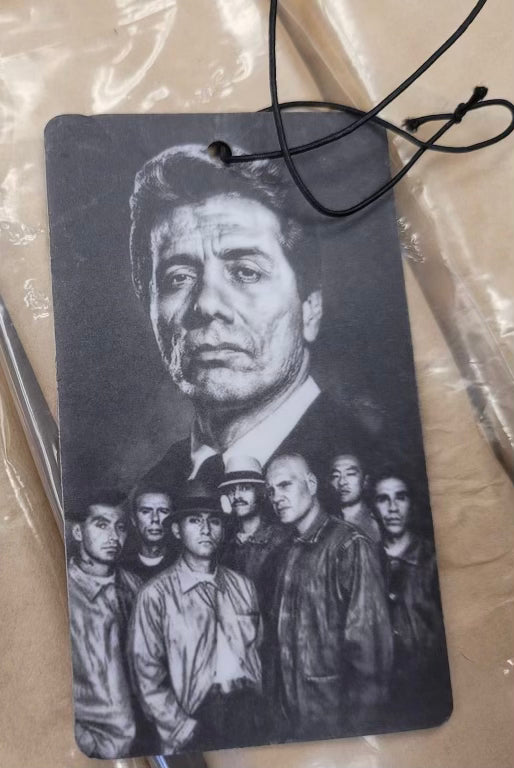 American Me Black/White air freshener - Chicano Spot
