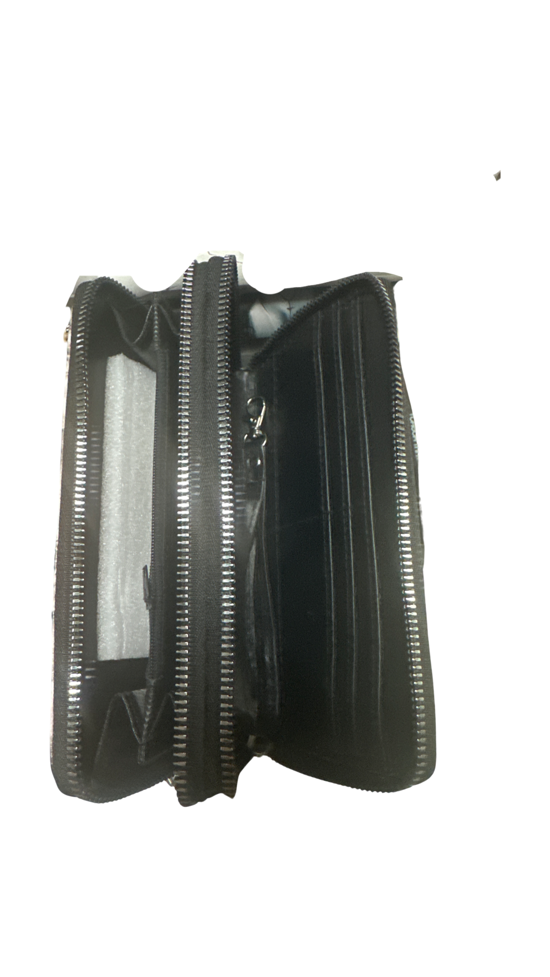 Hasta La Muerte double zipper wallet - Chicano Spot