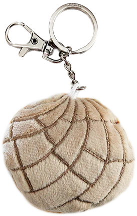 Pam Dulce Plush Concha Keychain - Chicano Spot