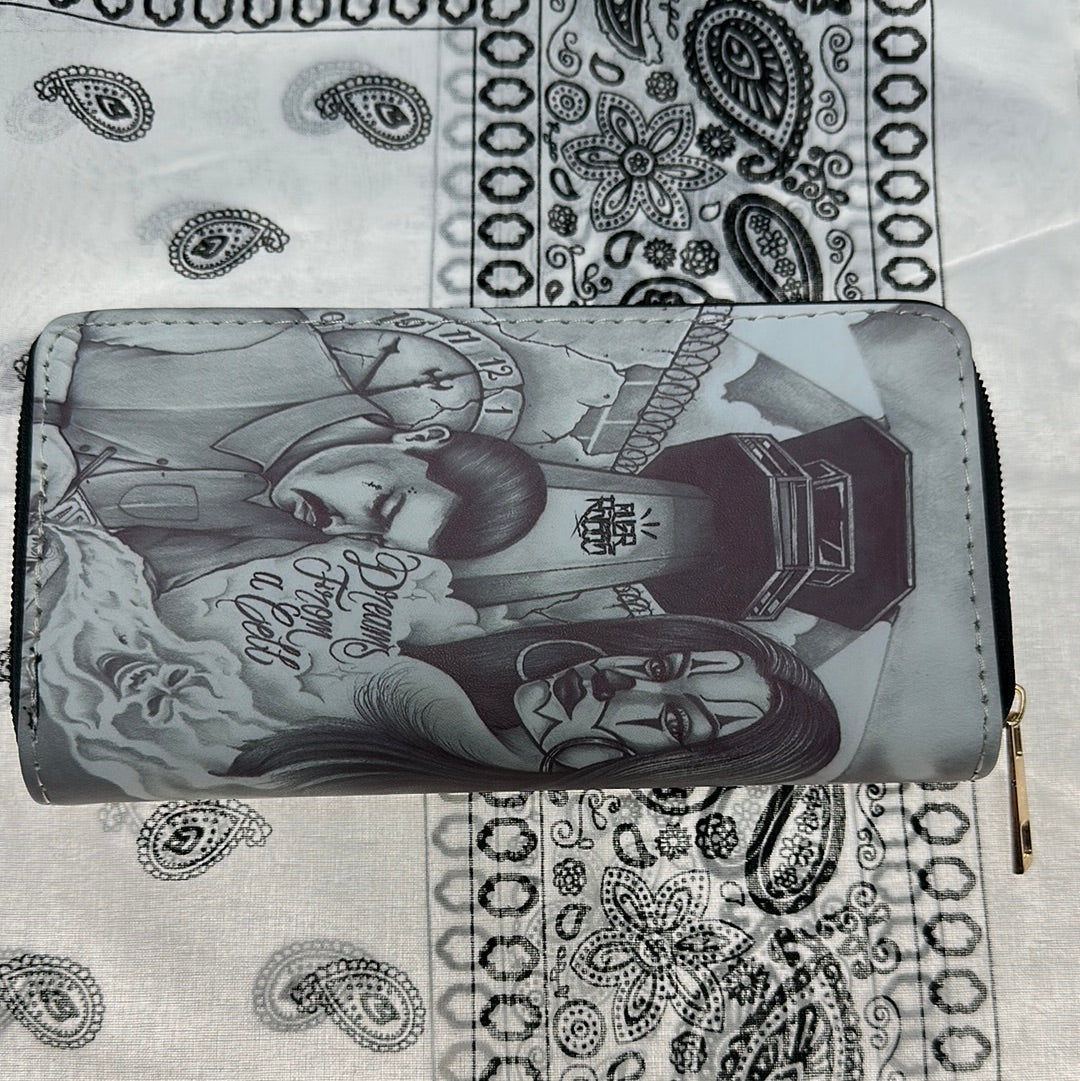 Dreams From A Cell"  Wallet - Chicano Spot
