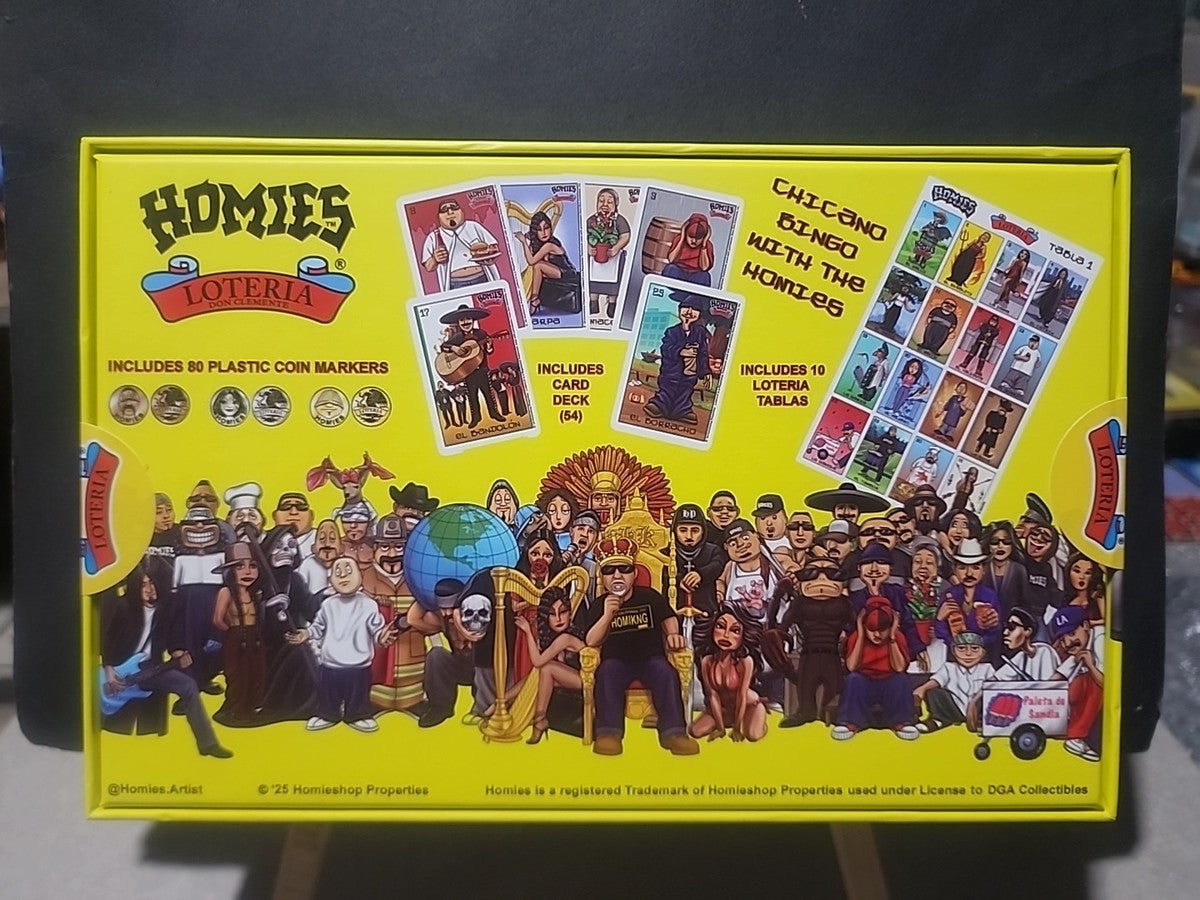 DGA Homies Loteria - Chicano Spot