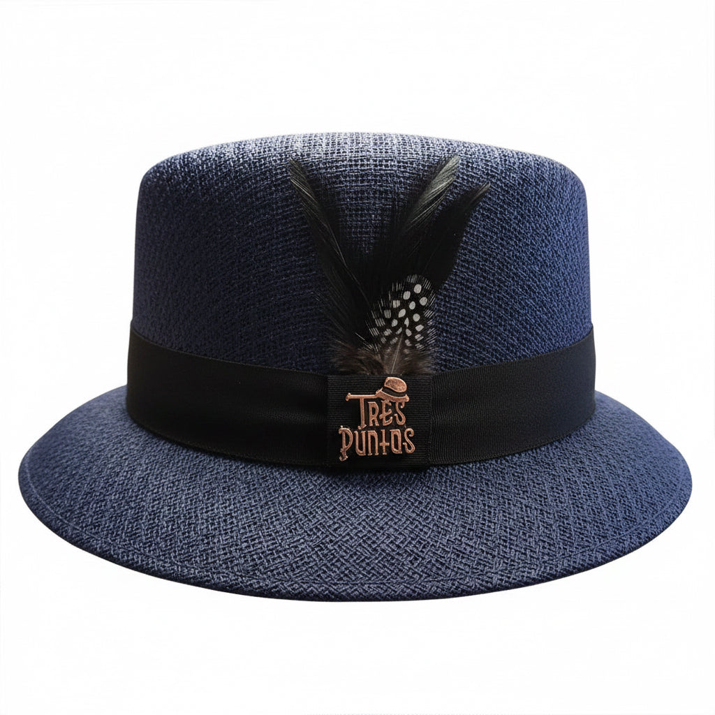 Tres Puntos Lowrider Brim Blue