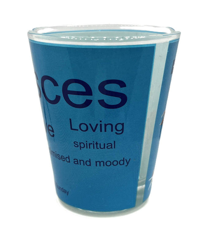 "Pisces" Zodiac Shot Glass 2 Oz Best Seller - Chicano Spot