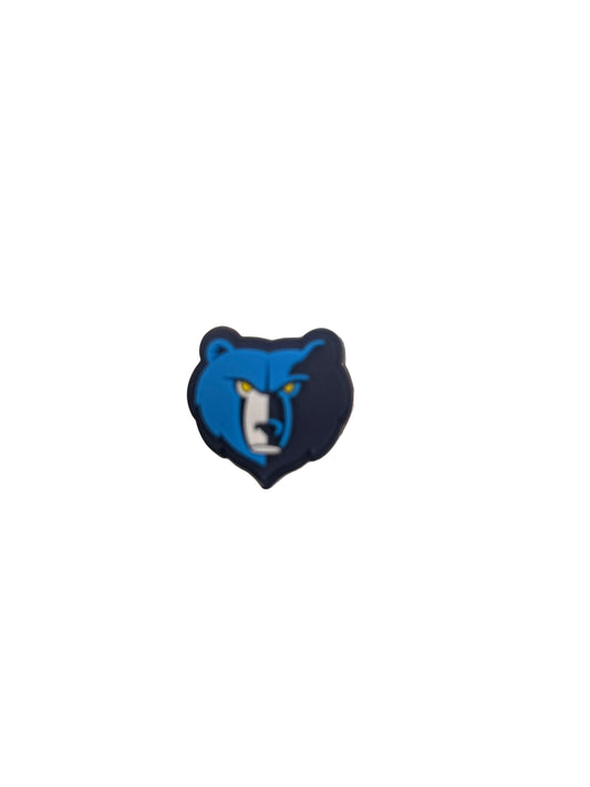 Grizzlies croc charm