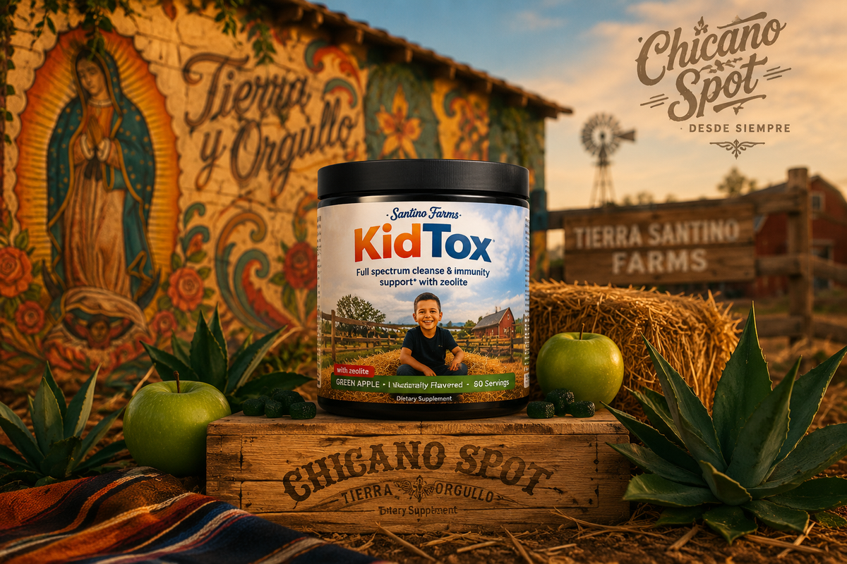 KidTox Full Spectrum Kids Wellness Gummies – Apple Flavor – Detox– 8 OZ Autism