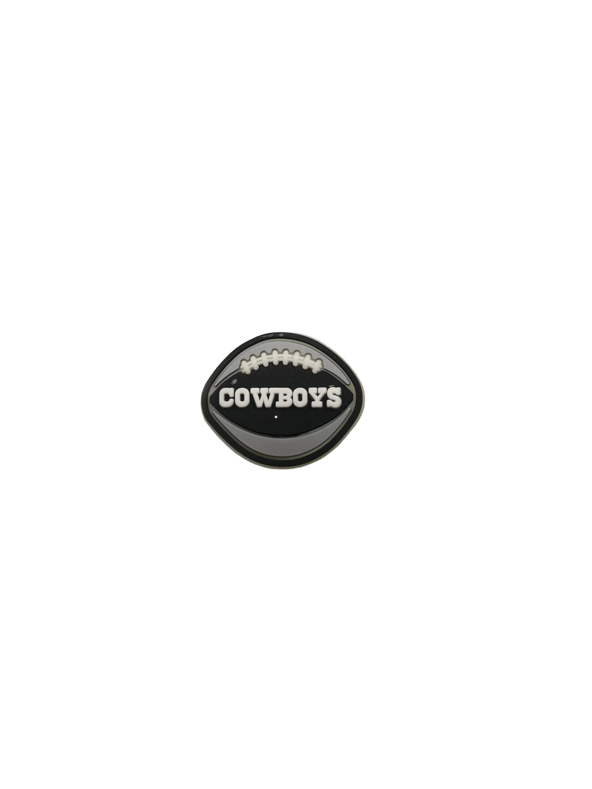 Cowboys football croc charm