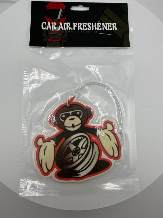 Monkey holding rim Air Freshener - Chicano Spot