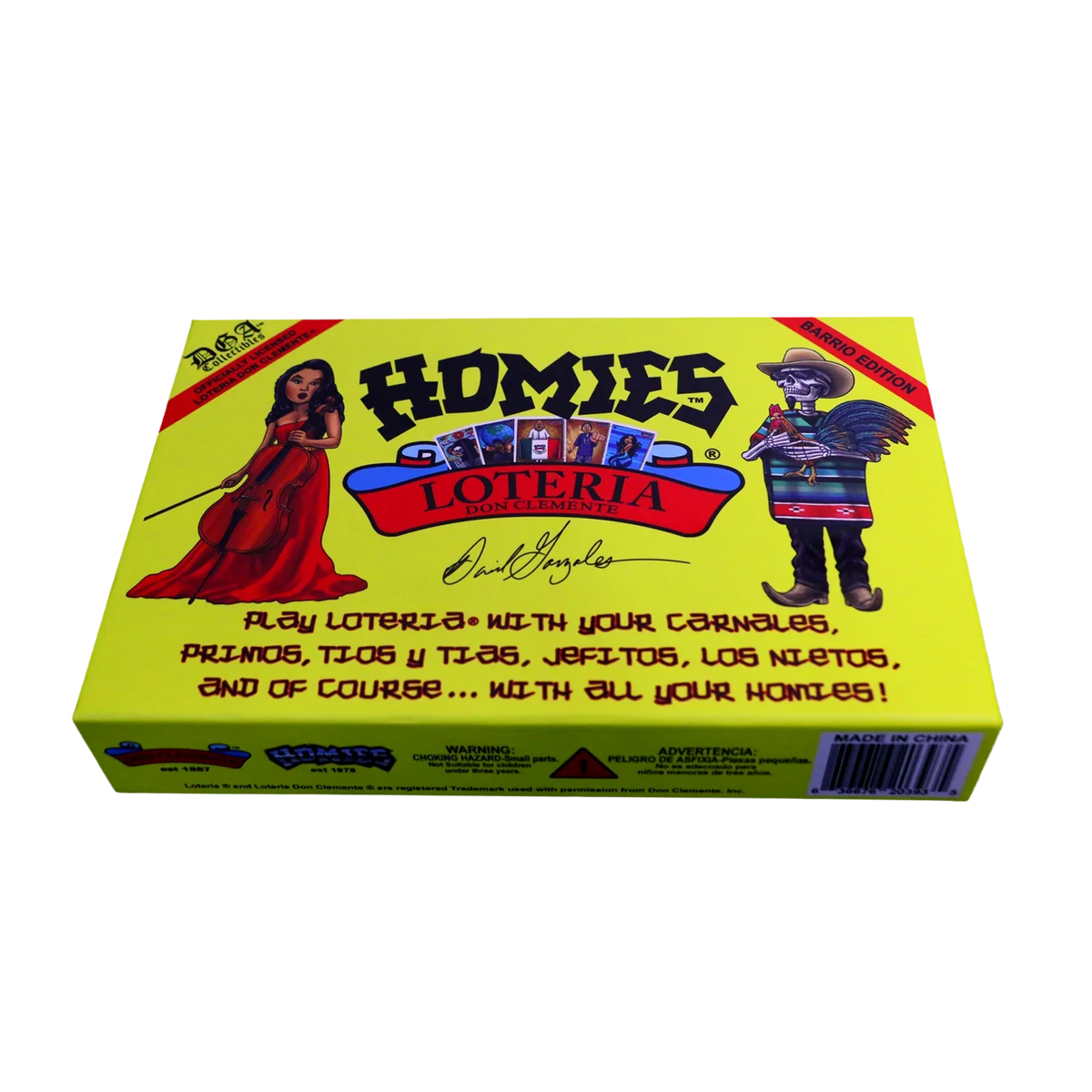 DGA Homies Loteria - Chicano Spot