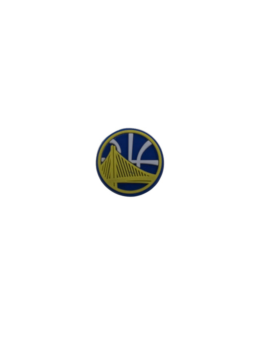 Golden state warriors croc charm