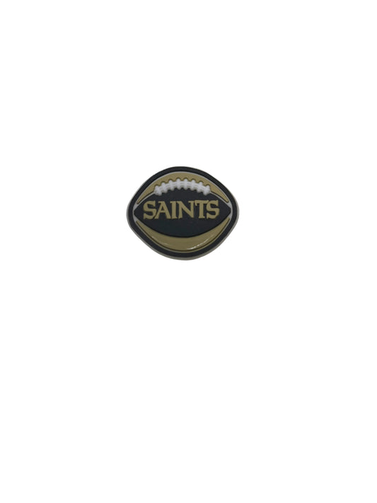 Saints croc charm