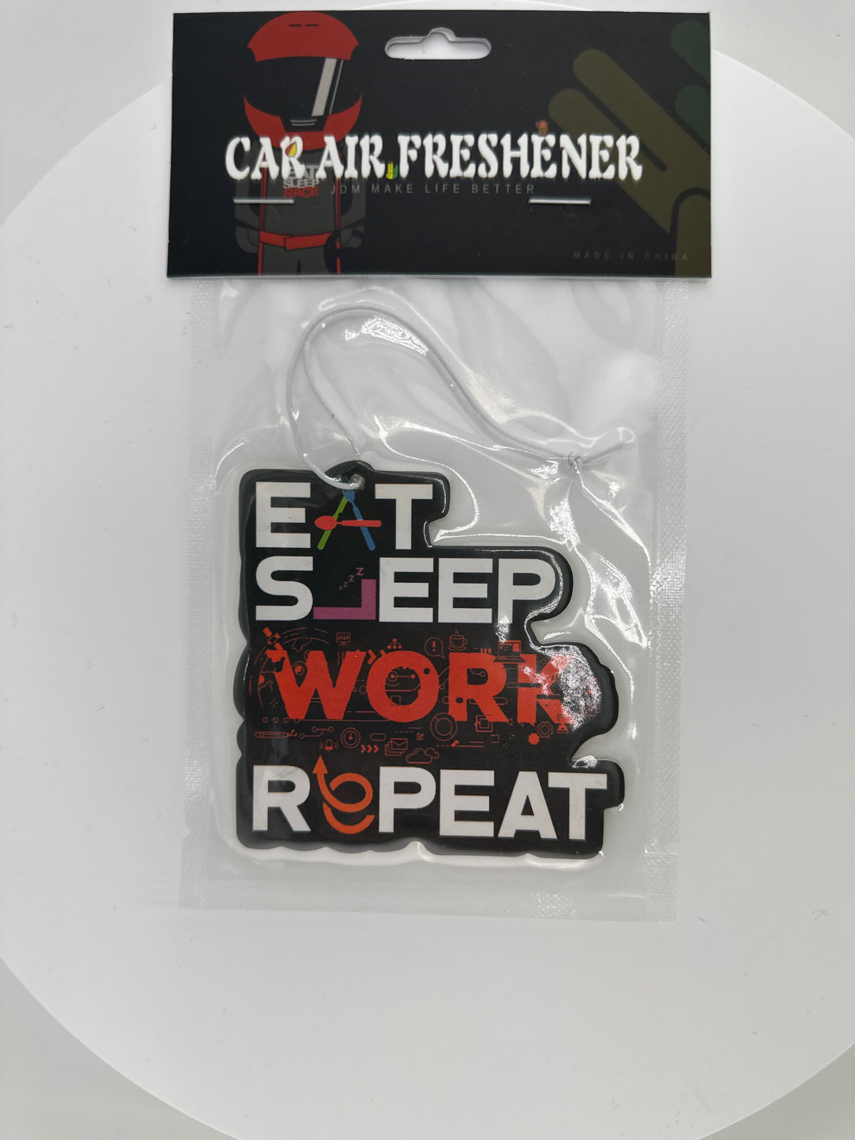 Eat Sleep Work Repeat Air freshener - Chicano Spot