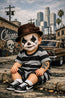 Lil G Gray 3x5 feet