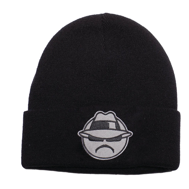 Lowrider Suede Patch Beanie - Chicano Spot
