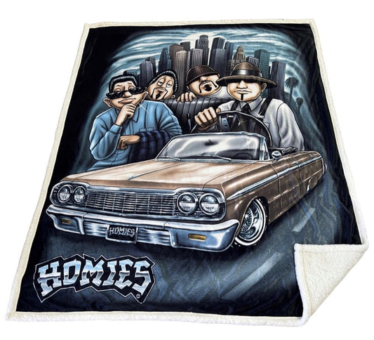 Homies Blankets - Chicano Spot