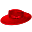 Whittier Zoot Suit Tando Hat - RED - Chicano Spot