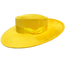 Whittier Zoot Suit Tando Hat - YELLOW - Chicano Spot
