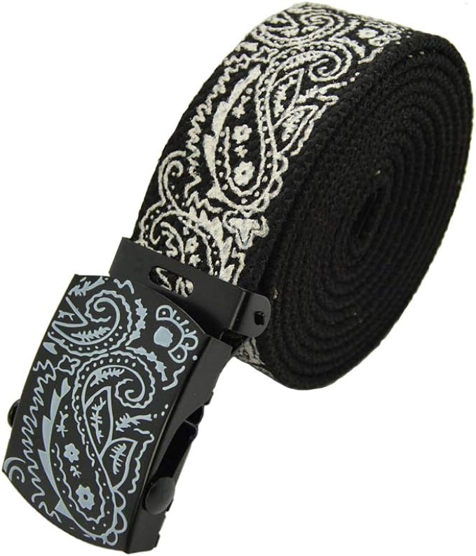 Old School Nylon Belt Buckles & Belt - Chicano Spot