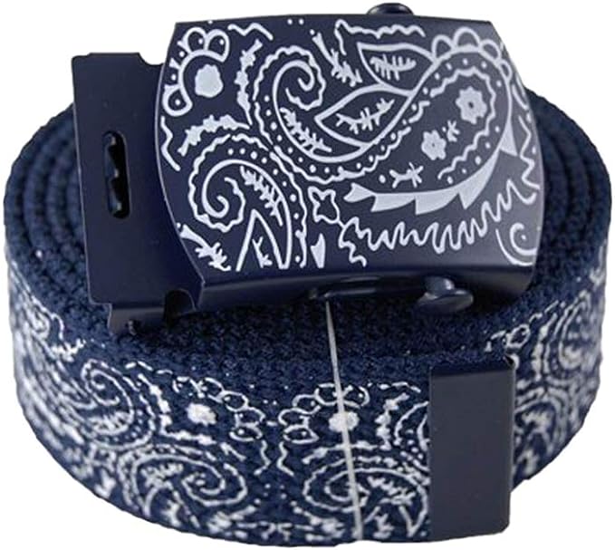 Old School Nylon Belt Buckles & Belt - Chicano Spot