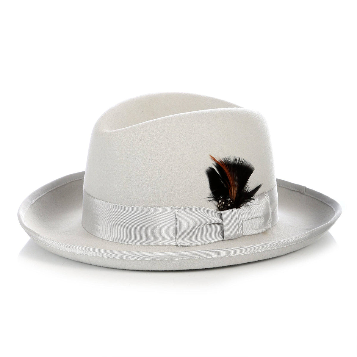 Premium Light Grey Godfather Hat - Chicano Spot