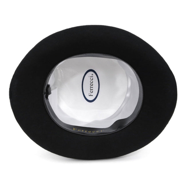 Black Wool Felt Victorian Top hat - Chicano Spot