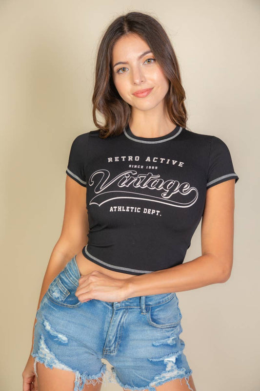 Vintage short sleeve graphic t shirt - Chicano Spot