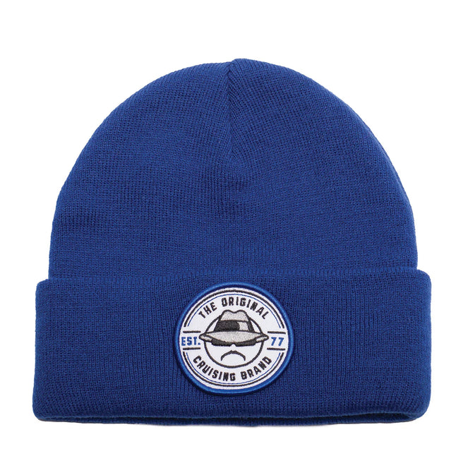 Lowrider Beanie Blue - Chicano Spot