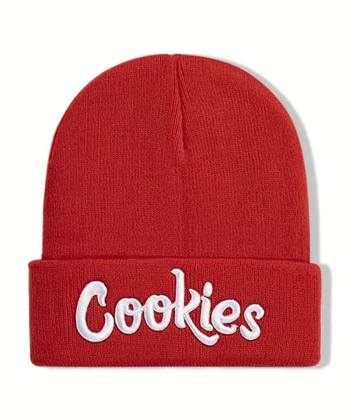 red-beanie-white-text