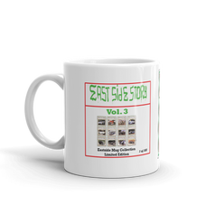 Eastside Story Mug Vol. 3 Coffee Mug 11oz. on white mug - Chicano Spot